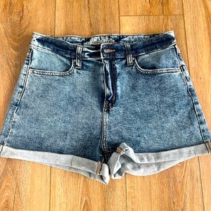 Jean shorts(wild fable), faded look, never worn, size 10/30R( fits a medium)